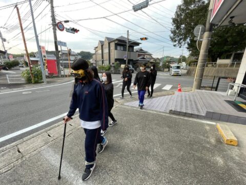 上富田町熊野高校合同防災訓練の事前調査
